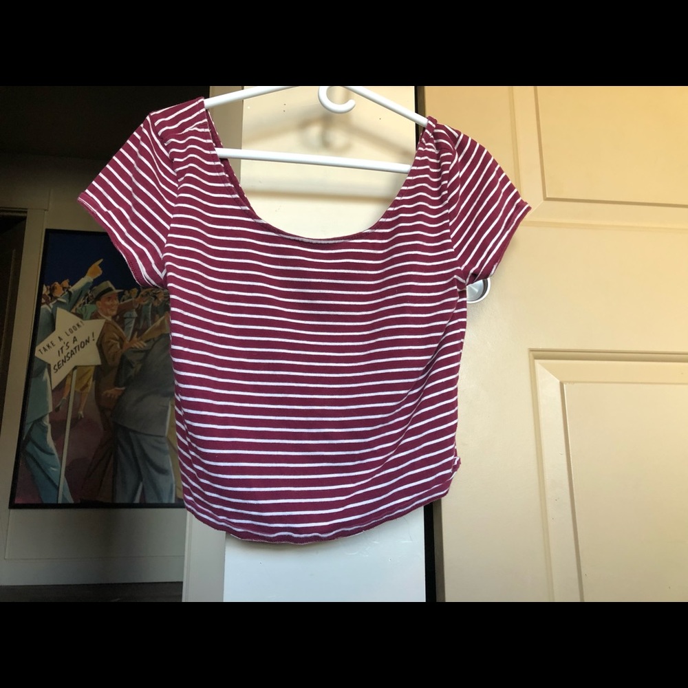 Cotton Stretch American Eagle top